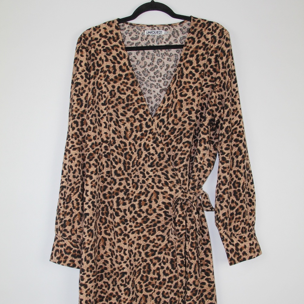 Unique 21 Hero Plus Wrap Dress With Asymmetric Hem